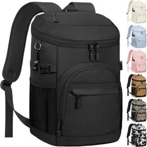 테노 쿨러 백팩 35캔 소프트 단열 누수 방지 비치 쿨러백 남성용 방수 스박스 점심 캠핑 피크닉 여행용