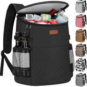 소프트 쿨러 백팩 30캔/45캔 단열 누수 방지 보온 도시락 남성용 소형 쿨러백 비치 여행 피크닉 음료 맥주