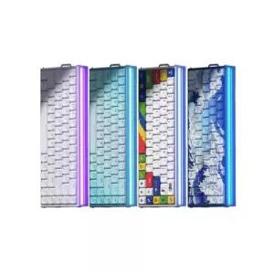 [정품] AULA Hero68MINI 독거미 로우 프로파일 게이밍 기계식 키보드 RGB 마그네틱 자석축 8000Hz