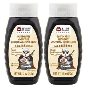 SGM 텐 프리 마쓰타케 굴 소스 - 한 볶음, 마리네이드 & 디핑 소스 | 아시아 1위 텐 프리 브랜드 | 12 Fl Oz(2팩)