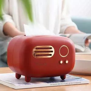 뉴트로 티슈 케이스 휴지 곽 화장지 두루마리 커버 각티슈케이스