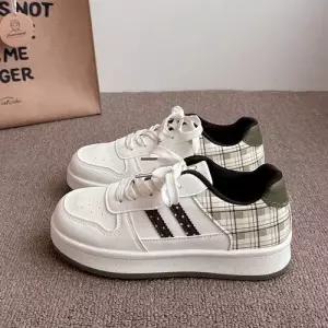 엘럽 여자 캐쥬얼 하이탑 보드화 오피스룩비주얼 통기성 원템5