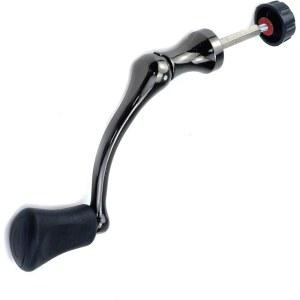 JJLFresheners 낚시 릴 손잡이 손잡이, 검은색, 간편한 설치, 교체 부품