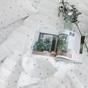 퀸사이즈이불 조약돌 여름 누비 이불 Q 화이트 단품 시어서커 침구