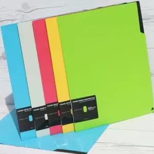 PP클리어화일 청운 eco 칼라컬렉터 키핑 L홀더 A4 10개