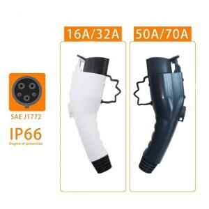 EV 충전기 플러그 SAE J1772 커넥터 타입 1 16A 3.5KW 32A 7KW, 자동차 스테이션 EVSE 월박스