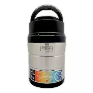 원형죽통 아폴로 에코첼 스텐 보온 도시락통 4L 1P (1600)-O