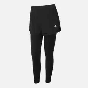 [데상트]레깅스 UQC SQ122PKL12-BLK 우먼스 팬츠부착형 레깅스 / BLACK