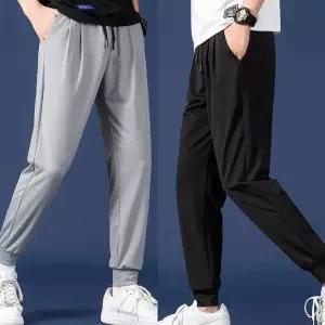 남자 홈웨어 외출복 9부 아이스 쿨바지 편한 긴바지 lmr7+3FGr