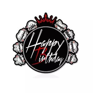 댄스복 방송 아이돌 무대 의상 발표회 스트레이 생일 파티 포토부스 소품 K팝 장식 해피 버스데이 기념품