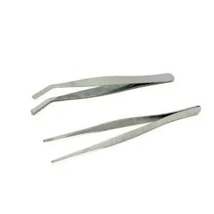 다육 핀셋 다용도 가드닝 심기 원예용 핀셋 관리 스테인레스 가꾸기 일자형 정원용 곡선형 도구 정원 손질