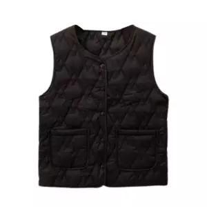 초경량 슬림 보온 방한 퀼팅 여성 패딩 조끼 GEA7+1TJW