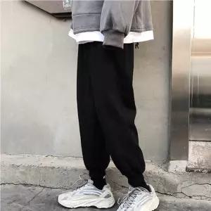 남자 밴딩 팬츠 시보리 편안한 바지 데일리 츄리닝 ipL6+6QWe