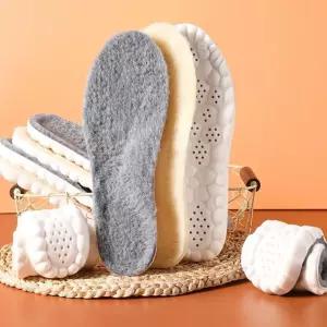 양모 깔창 겨울 양털 구름 푹신한 쿠션 통기성 우수 보온 운동화 부츠 인솔