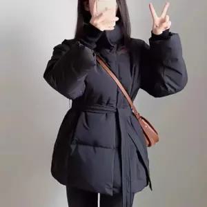 윈터 시크 벨티드 웰론 숏 자켓 패딩 TDN-0015