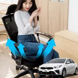 (제품 TYPE 1 - 쿨링 4팬)올뉴K3 호환 휴대용 쿨링방석 자동차방석