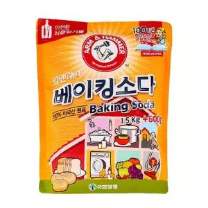 베이킹소다 2.1kg 주방 욕실 청소 세제 과일 세척