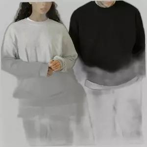 무지맨투맨 10컬러 남녀공용 단체티 빅사이즈맨투맨