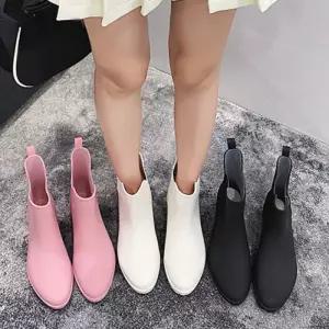 3컬러 여성첼시부츠 레인부츠 장화 캐주얼화 워커 레인18N