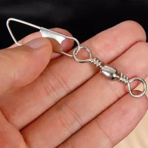 휴대용 인터락 핀도래 100개 벌크 광어 선상 낚시벌크