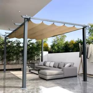 어닝 조립식 파고라 야외 원두막 정자