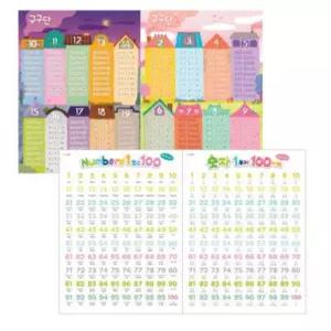 시멘토 틀린그림?기 한글 한자 구구단 영어 숫자 벽보