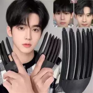 남자 가르마 집게 앞머리 볼륨픽 스타일링 머리뽕 세우기 헤어 볼륨 핀처 가르마핀 세트
