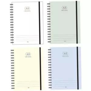 a5 밴드 노트 a5 스프링 노트 두꺼운 밴드형/학생/중고등/절취/필사/가로줄/고학년/다용도/문구/대학생