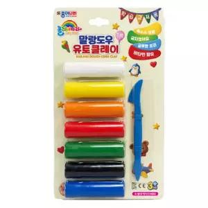 말랑도우 유토클레이 7색 10개 1세트 171845