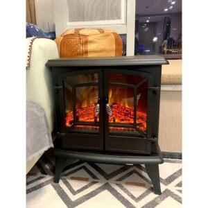 온풍기 아파트 콘솔 불멍 콘솔세트 벽난로 아파트벽난로 4D 80cm LED 거실