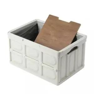 ( )30L마이원픽캠핑폴딩박스아이보리접이식수납상자