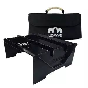 (선택 중형)장작화로대 2T 사각 화로대 캠핑 차박 불멍 조립식 가로바