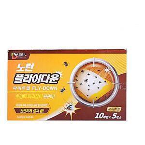 [2개구성] 대일 초강력 파리트랩10Px5개1박스 잡이 노런플라이다운 벌레 모기 LW79C3C2