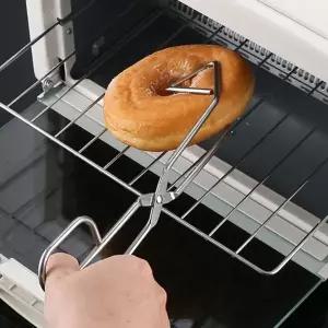 ( )가위형 다용도 고기 집게 빵집게 캠핑 주방 스테이크집게 고기집게 음식집게 트라이앵글집게 스텐 개