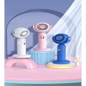 작은 선풍기휴대용 USB 충전식 대형 윈드 벨트 베이스 스탠드