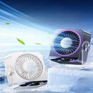 휴대용 미니선풍기냉장 팬 데스크탑초강력 벽걸이 USB 충전