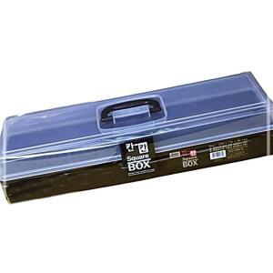 [2개구성] 핸디칸칸스퀘어 대색상랜덤 상자 보관함 수납함 통 가방 공구 박스 소품 KW7EA167