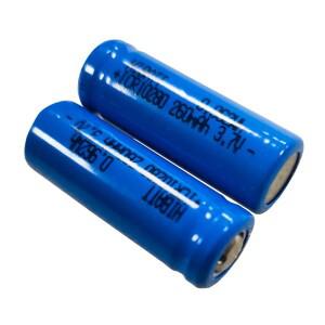 10280 260mAh 3.7V 충전식 리튬 이온 배터리 전동 칫솔/면도기/자동차 경보기용 고용량 장수명