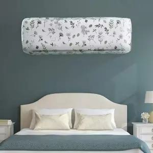 ( )벽걸이 에어컨 커버 먼지 방지 방수 인테리어 용품 스탠드형 선풍기 배관 여름 가전 커튼