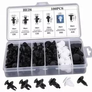 자동차 리벳 패스너 자동자 차량 엔진 플라스틱 휀다 트렁크 커버 리벳 볼트 차량용 고정핀 트림 스커트