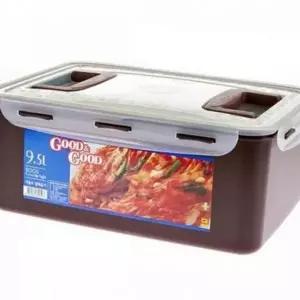 김치통 주방 플라스틱 김치 직사각 식료품 저장 보관 밀폐형 용기 대용량 건어물 주방용 정리 다용도 잡곡