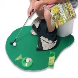 골프퍼팅 화장실용 변기매트 화장실소품 미니