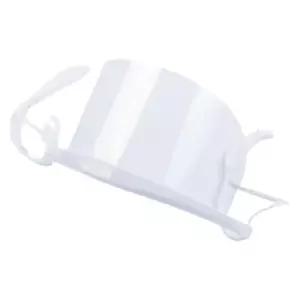 위생식당 입가리개 투명 마스크 10개 안면보호 페이스쉴드 식품공장용 수업용