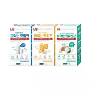 [NS홈쇼핑]건국유업 건국대학교 랩솔루션 짜먹는 펫유산균/펫밀크/펫치즈 3종 25입 (1박스)..
