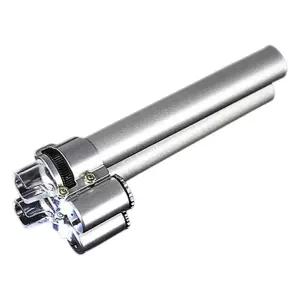 고배율 마이크로렌즈 미니현미경 펜타입 초등학교과학실험 곤충관찰 자연학습 확대경