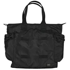 [요시다 포터]포터 요시다 Force 포스 투웨이 스트랩 나일론 토트백 블랙 855 07500 10 B