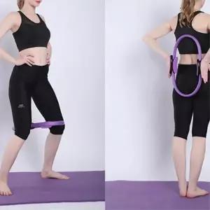 ( )원형 종아리 링 다이어트 종아리 마사지링 필라테스 이완링 휴대용