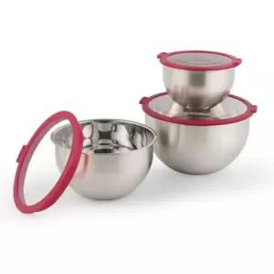 에지리 스텐 믹싱볼 세트 3종 베이킹 반죽 쌀씻는볼