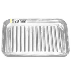 ( )알루미늄 일회용 구이판 바베큐 일회용 숯불 구이판 휴대용 캠핑 석쇠