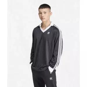 [아디다스] ADIDAS 피케 풋볼 긴팔 티 - 블랙 IZ4808 2555421